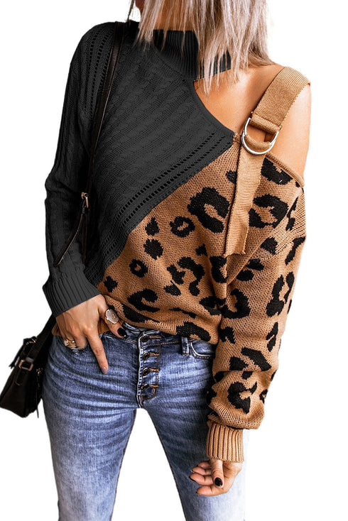 Asymetrical Buckle Sweater
